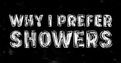 "Why I Prefer Showers" title animation